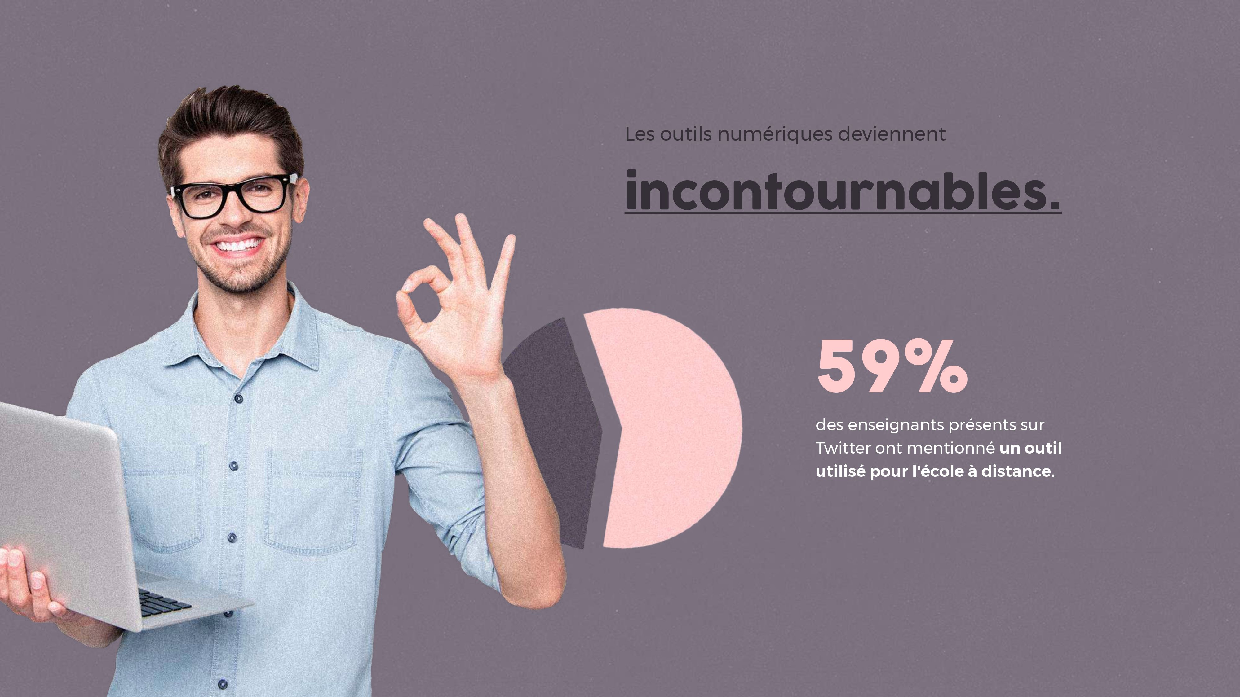 Les outils numériques deviennent incontournables.